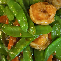 Shrimp with Snow Peas